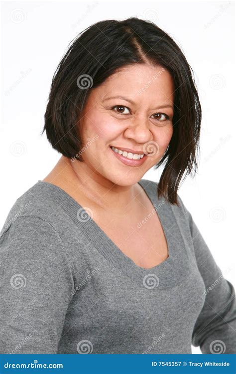 Mujer De Latina Imagen De Archivo Imagen De Latino Confidente 7545357