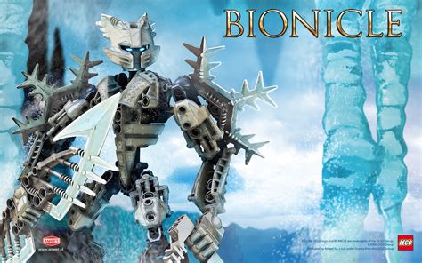 Лего Bionicle на льду - обои для рабочего стола, картинки, фото