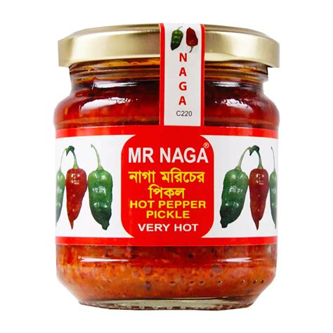 Mr Naga Hot Pepper Pickle G