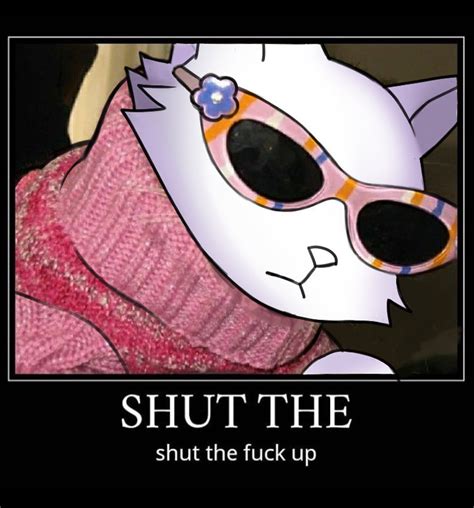 Shut The Shut The Fuck Up Feline Pay To Use Furry Base Lineart Meme Etsy
