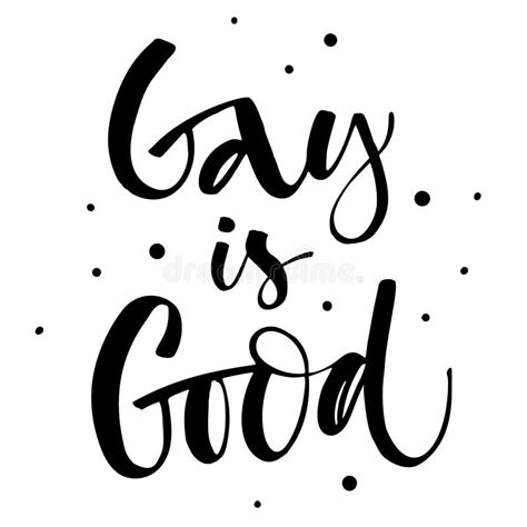 El Gay Es Bueno Cita Del Texto Del Orgullo En Fondo Gay Colorido Del Coraz N Del Arco Iris