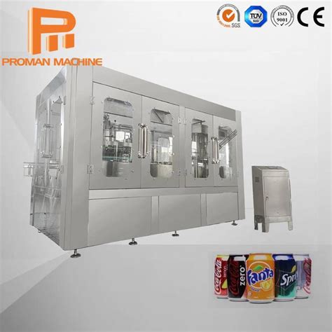 Automatic Fruit Juice Aluminum Can Liquid Energy Drink Beer Carbonated