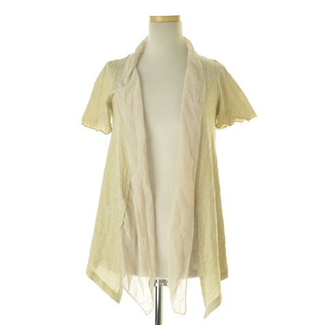 楽天市場中古Cutie Blonde キューティーブロンドシフォン切替半袖カーディガンcaceaccc lブランド古着の買取販売カンフル