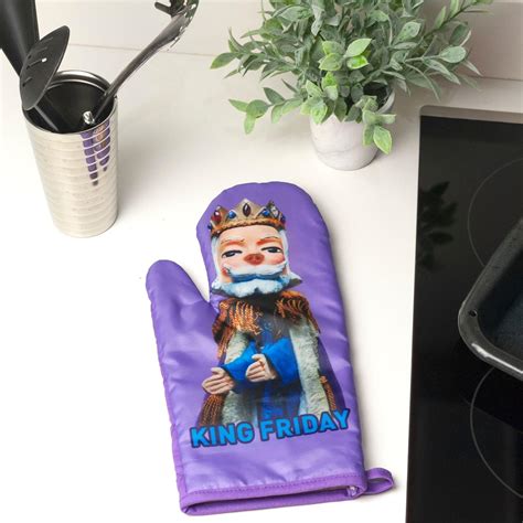 Mister Rogers Neighborhood King Friday Puppet Oven Mitt | TV Show ...