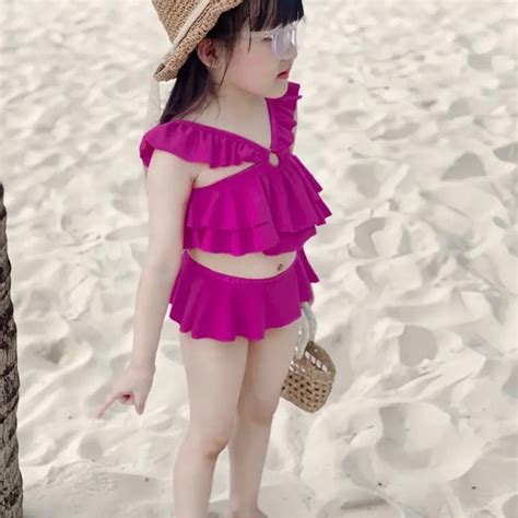 Set Bikini Chi Ti T B Nh B O Si U D Th Ng Cho B A Shopee Vi T Nam