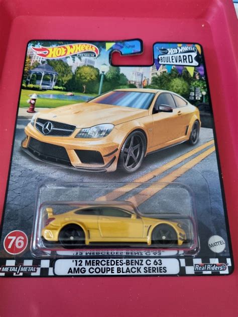 HOT WHEELS PREMIUM MERCEDES BENZ C AMG Hobbies Toys Toys Games On Carousell