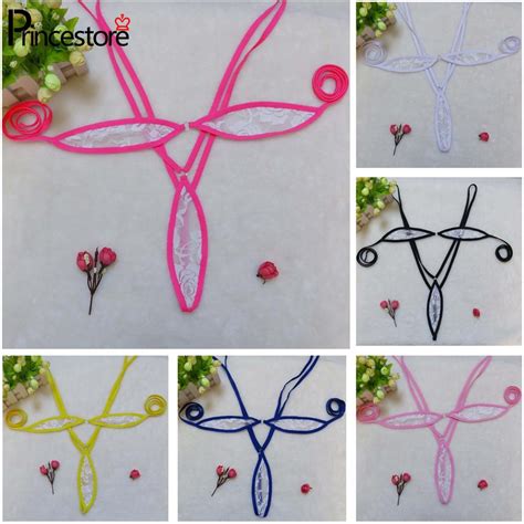 Womens Micro Thongs Bra Mini Bikini Swimwear G String Underwear Lingerie Set Shopee Singapore