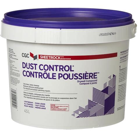 Shop Sheetrock L Dust Control Compound At Downtown Lumber Drywall