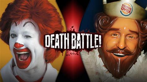 Ronald Mcdonald Vs The Burger King Mcdonald S Vs Burger King R