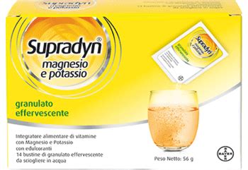 Supradyn Magnesio Potassio 14 Buste Vivafarmacia