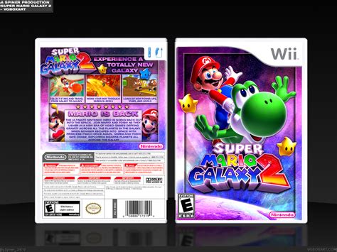 Super Mario Galaxy 2 Wii Box Art Cover by Spiner_