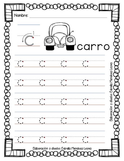 Fichas De Grafomotricidad Todas Las Letras 004 Orientación Andújar Recursos Educativos