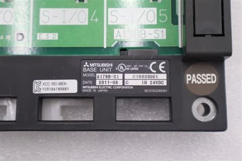 New mitsubishi a173uhcpu motion controller w/ a178b-s1 8-slot base unit ...