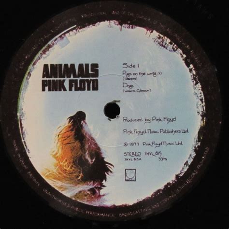 Пластинка Animals Pink Floyd. Купить Animals Pink Floyd по цене 5500 руб.