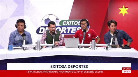 EN VIVO EXITOSA DEPORTES EDICIÓN SÁBADO 14 12 19 YouTube