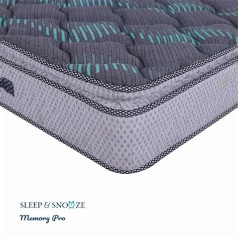 Size Single Gray Bonnell Spring Memory Foam 8 Inch Mattress At Rs