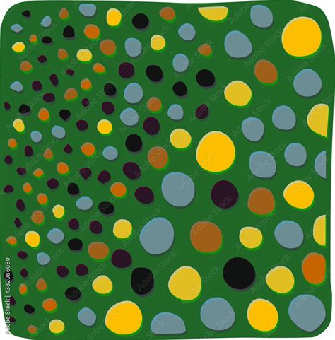 Rounded Corner Square With A Pattern Inside Squared Pattern For