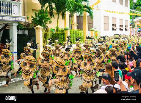 Romblon, Romblon, Philippines. January 11, 2025. Colorful costumes of ...