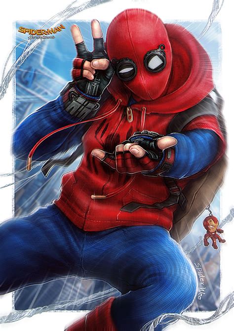 Spider Man Homecoming By Spiderwee Fête Spiderman Art Spiderman