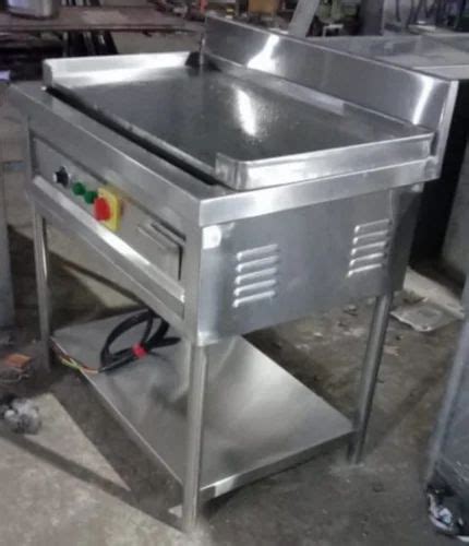 Stainless Steel SILVER Electric Hot Plate For Restaurant At In Mumbai
