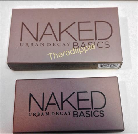 SNEAK PEEK Urban Decay Naked Basics THE RED LIPPIE ADVENTURES