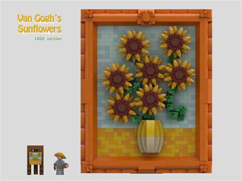 Lego Ideas Van Gogh S Sunflowers