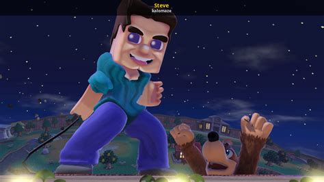 Steve Super Smash Bros Ultimate Mods