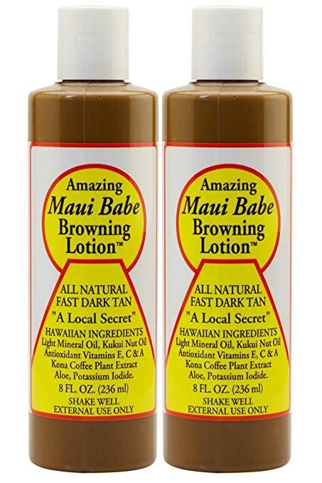 Maui Babe Tanning And Browning Lotion 8 Ounces Pack Of 2 Maui Babe Maui Babe Browning