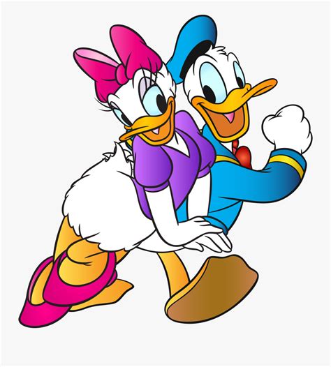 Daisy And Donald Duck Free Png Clip Art Image Daisy Duck Donald Duck