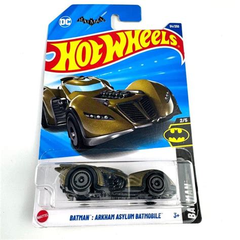 Машинка Mattel Hot Wheels 2025 BATMAN ARKHAM ASYLUM BATMOBILE купить на OZON по низкой цене