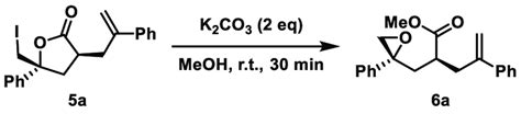 Scheme S6 Transformation To Epoxyester 6a Related To Scheme 1 Download Scientific Diagram