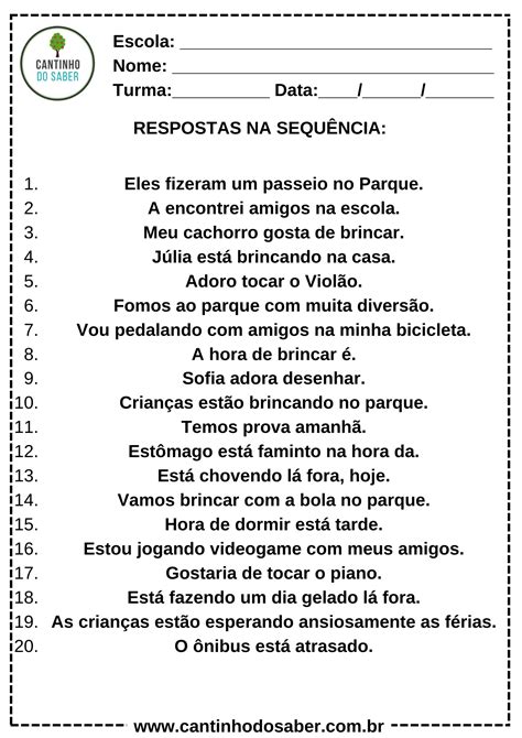 Forme Palavras 1 Ano