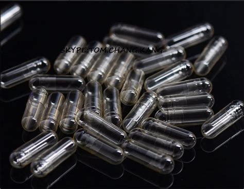 10000pcs Capsule Clear Transparent Hard Empty Gelatin Capsulesgelatin