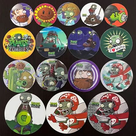 Lote 113 Tazos Diferentes Sabritas Plants Vs Zombies 2013 En Venta En