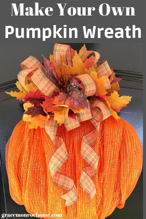 Pumpkin Wreaths How To Make - Form example download