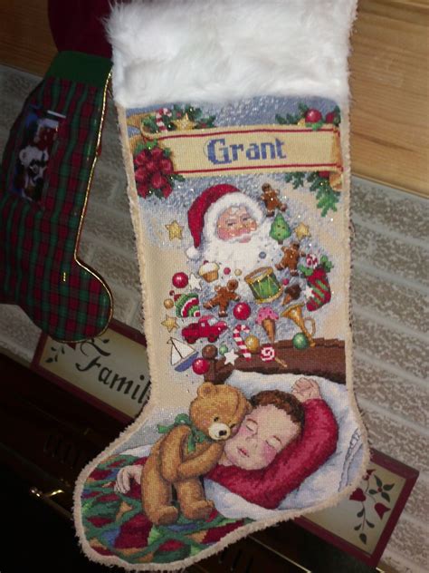 Cross Stitch Christmas Stocking Cross Stitch Christmas Stockings Cross