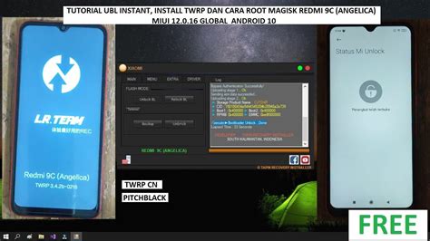 Tutorial Ubl Instant Instal Twrp Root Redmi C Angelica