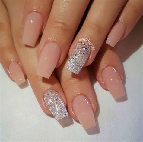 Nude Nail Art Ideas To Mix Up Your Basic Manicure Nail Colors Short Coffin Nails Pretty
