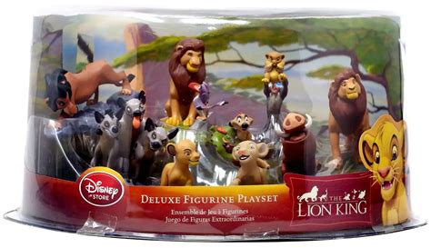 Disney The Lion King The Lion King 9-Piece Deluxe PVC Figure Play Set ...