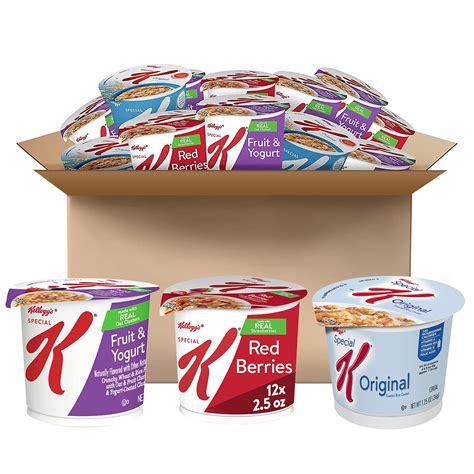 Buy Kellogg S Special K Breakfast Cereal In A Cup Variety Pack