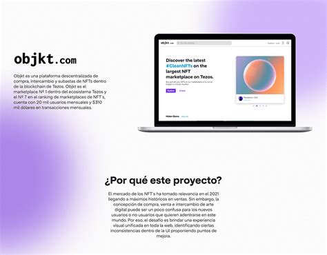 Objkt Design System Case Study On Behance