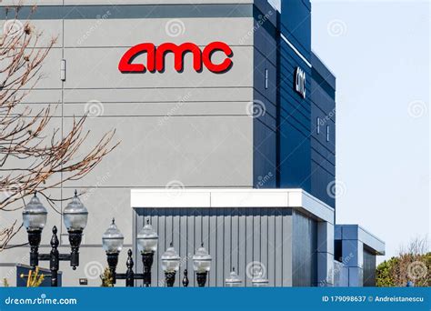 Feb 24, 2020 Sunnyvale / CA / USA - New AMC Movie Theater Complex Close ...