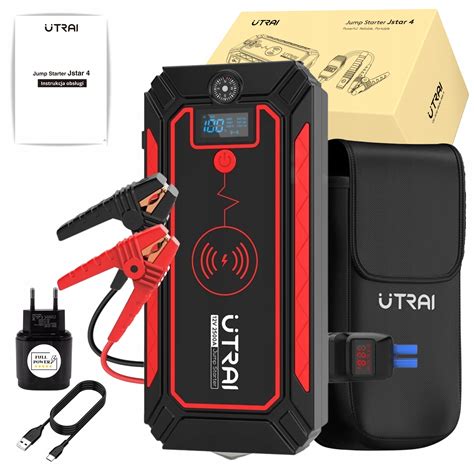 Booster Rozruch Jump Starter Mocny A Powerbank Booster Urz Dzenie