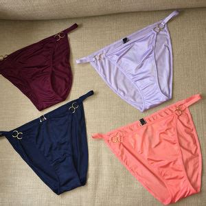Victoria S Secret Intimates Sleepwear Lot Victorias Secret Satin String Bikini Panty