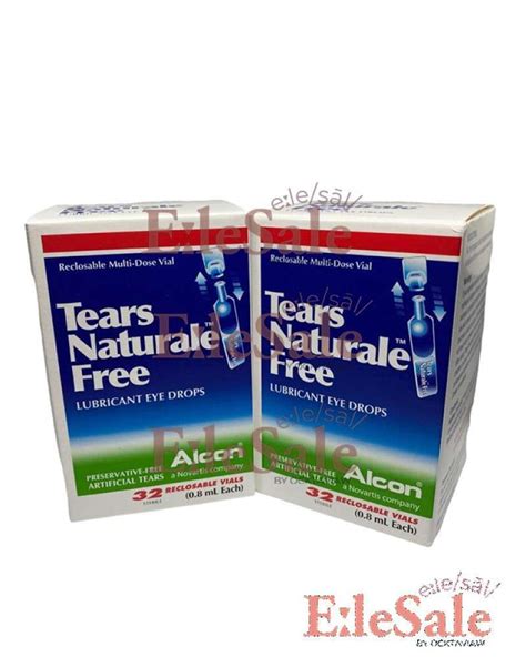 Jual Alcon Tears Naturale Free Vials Lubricant Eye Drop Di Seller