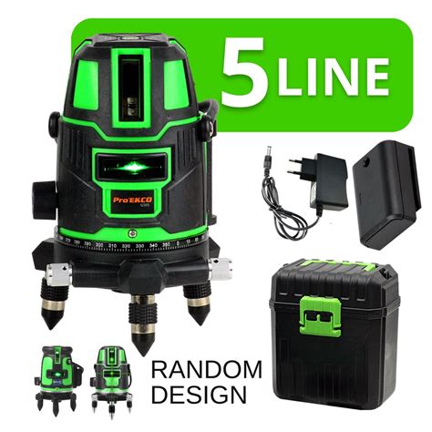 Prodiy Line Line Line Green Laser Level Rotary Automatic