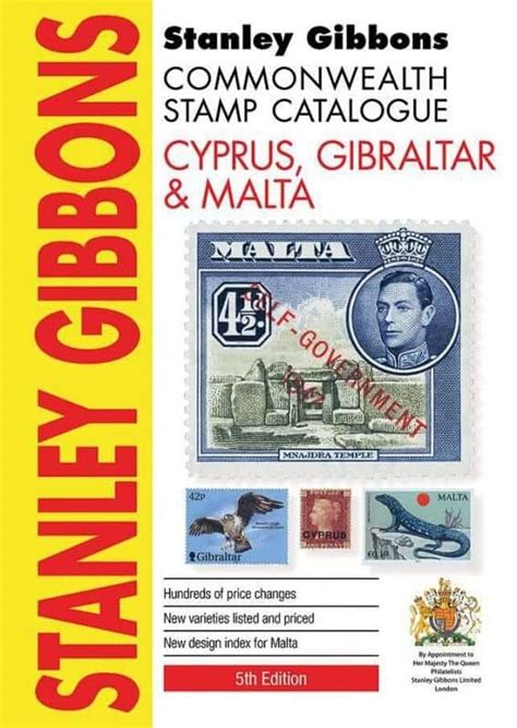 Stanley Gibbons Commonwealth Stamp Catalogue Cyprus Gibraltar And Malta