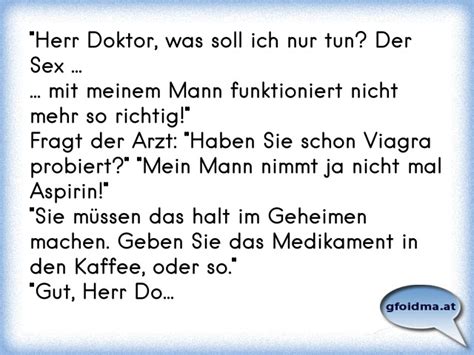 Herr Doktor Was Soll Ich Nur Tun Der Sex Mit Meinem Mann Funktioniert Nicht Mehr So