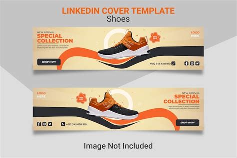 Premium Vector Dynamic Sports Shoes Linkedin Cover And Instagram Post