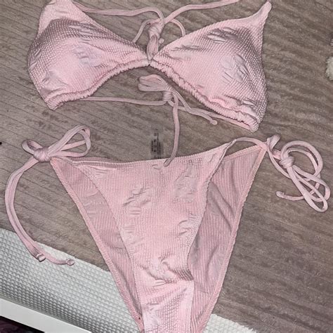 Cute Pink Bikini Never Worn Depop